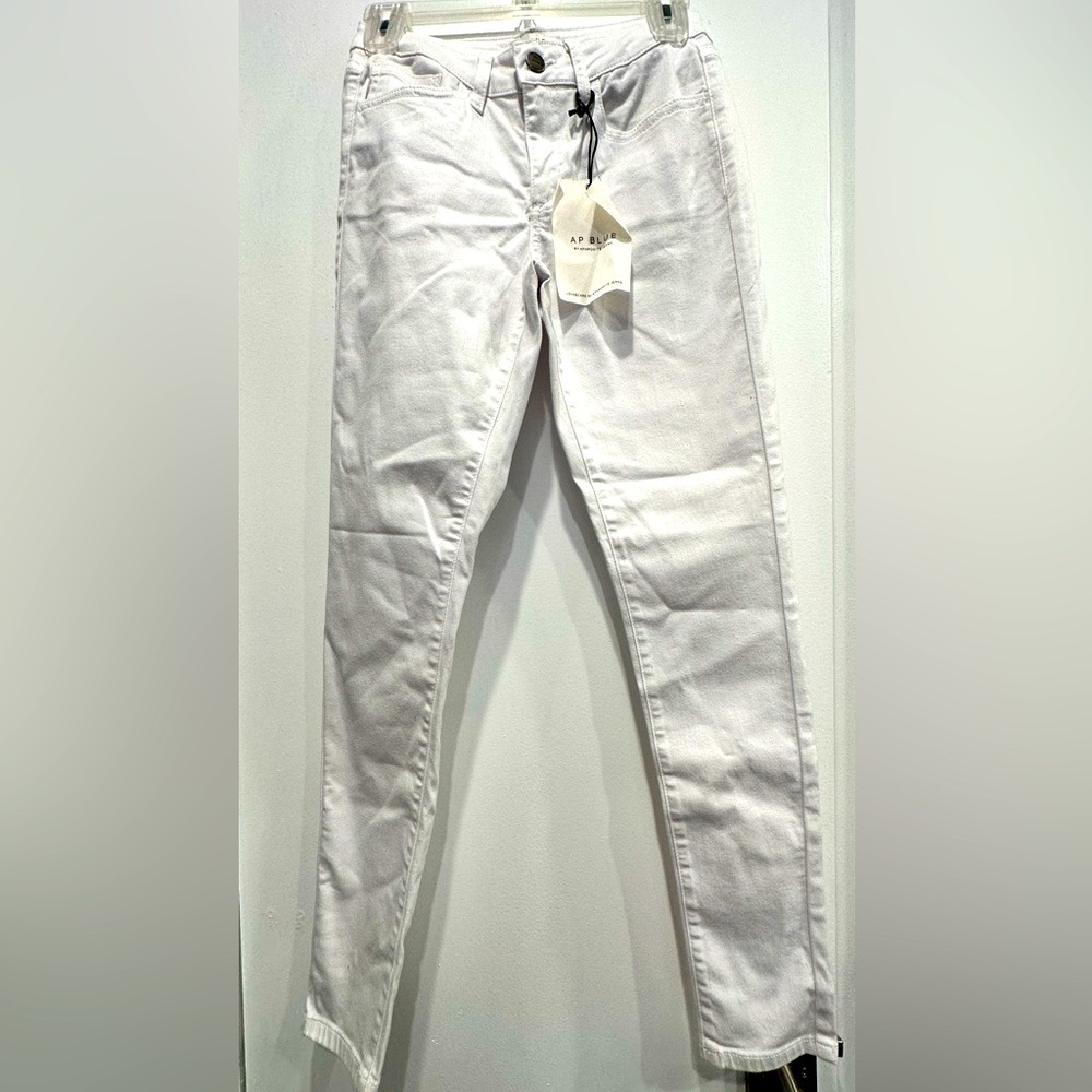 AP Blue - 1263 Mid-waisted skinny Jeans
